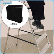 [mojotorw7] 4Pcs Rubber Steep Ladder Foot Pads Convenient Durable Protects Your Floor Easy to Instal