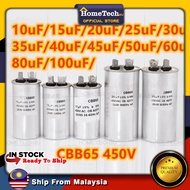 450V AC Motor Capacitor Air Conditioner Compressor Capacitor CBB65 10uF 20uF 25uF 30uF 35uF 40uF 45u