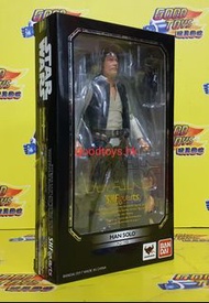 中古已開封 BANDAI 星球大戰 STAR WARS SHF HAN SOLO