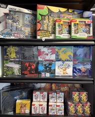 Pokémon 美版版 PTCG 原盒 原膜 禮盒booster bundle ETB UPC Pokemon Card