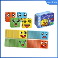 [RazecaMY] Face Changing Cube, Birthday Gift, Cube Building Blocks, Expression Puzzle Building Block