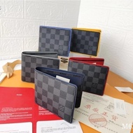 LV_ Bags Gucci_ Bag Men's Wallet, Bifold New Leather Men's Wallet (With Box, Dust Bag) NFQU