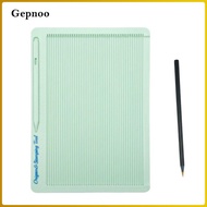 [Gepnoo] Scratch Marking Board Paper Crafting Tools Fold Guide for Circular Green