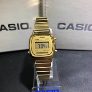นาฬิกา รุ่น Casio Standard นาฬิากาข้อมือสุภาพสตรี สายสแตนเลส รุ่น LA-670WGA-1  ของแท้ 100% ประกันศูนย์ CMG 1 ปี จากร้าน MIN WATCH