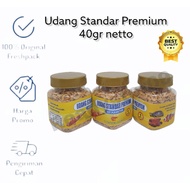 udang kering standar red pigmen pakan ikan hias air tawar , laut, kura