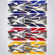 Yamaha Y125zr 125zr (4) Motor Stiker Body Cover Sticker Stripe Automotive Motorcycle