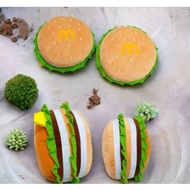 King mcd burger pillow doll