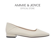 AMMIE & JOYCE Lulu Flats Ladies Women Shoes (Beige)