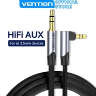 Vention Audio Cable 3.5mm Braided Jack Aux Cable Audio Splitter for mobile PC Speaker