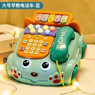 Day Gift Baby Toy Phone Children Simulation Landline 6 Baby Music Puzzle Early Education 1-3 Years O