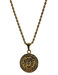 Boyfriend Girlfriend Gift Medusa Mythology Necklace | Greek Gods Jewelry | Mythology | Medusa Coin P