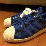 Adidas originals superstar 80v undftdxbap藍迷彩限量鞋