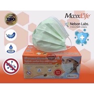 Maxxlife Mask หน้ากากอนามัย ทางการแพทย์ หน้ากาก ปิดจมูก 3 ชั้น