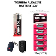 Toshiba Alkaline 23A & 27A Battery - Remote Control Battery/100% Original Toshiba/Long Lasting Quali