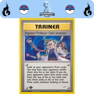 Imposter Professor Oak's Invention [1st Edition] #094/105 Neo Destiny Vintage 2002 Pokémon TCG