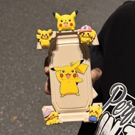 【Ready Stock】 Pikachu 2025 New Electric Car Mobile Phone Bracket Anti-Shake Battery Bicycle Motorcyc