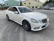 自售 BENZ E350 W212 白色 E系列 2012年 新款引擎 台中 AMG鋁圈