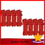 [ London ] 8pcs 8m Camping Reflective Tent Rope Tent Accessories Drawstring Wind Rope Buckle Outdoor
