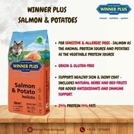 Winner Plus Salmon & Potatoes Grain-Free Dog Food | Premium Balanced Nutrition for All Breed