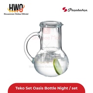 Pasabahce Teapot Set Oasis Bottle Night Set