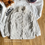 DIVIDED HNM Trucker Jeans Sherpa Jacket size S fit L • 100% Original