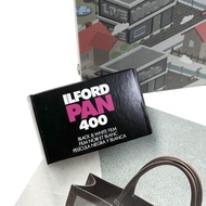 Filem hitam putih British 135 Ilford PAN400, filem hitam putih segar.