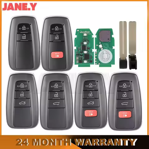 EoneBoss ET-03 Remote Key 4D 8A For Toyota Camry CHR Izoa RAV4 Avalon Wildlander Key Fob Global Keyl