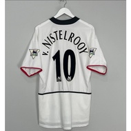 High-quality 2002/03 Manchester United away match at Nystrasse 10 retro jersey