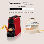 Nespresso Essenza Mini Coffee Machine Red / Coffee Maker / Automated Capsule Coffee Machine Nespresso (D30-ME-RE-NE2)