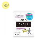 小林製藥 - Sarasaty Sara.li.e 衛生護墊 72片- 白色花味 (白) （平行進口）