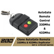 Auto Gate 330mhz / 433mhz Remote Control Clone/Copy/Duplicator