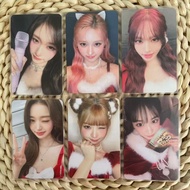 IVE Fu wm7.0 B Version Lucky Photocard Zhang Yuanying Bonus Card Album Merchandise Card Yuan'an Qiu 