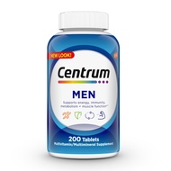 Centrum Multivitamins Men Multimineral Vitamin D3, B Antioxidants 200 Tablets