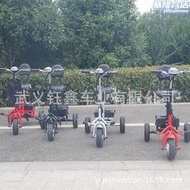 【可刷卡】2022新款可摺疊帶腳踏500W48V 電動滑板車  代步車三輪  YXEB-718