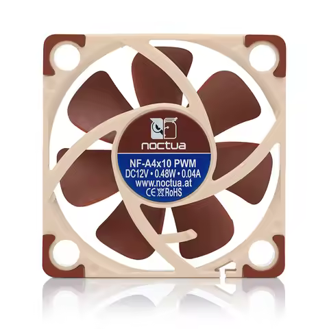 Noctua NF-A4x10 PWM FLX 40mm 12v 5v Cooling fan 3pin 4pin PWM quiet Radiator For Computer Case Cooli