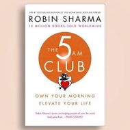 The 5AM Club: Own Your Morning Elevate Your Life by Robin Sharma book 5 am club