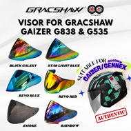 VISOR GRACSHAW GAIZER/GENNEX/GEOMAX ( VISOR SIANG & MALAM GRACSHAW GAIZER G838 /GENNEX G535/GEOMAX G