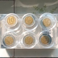 香港 10元 硬幣 雙色幣 1994 1996