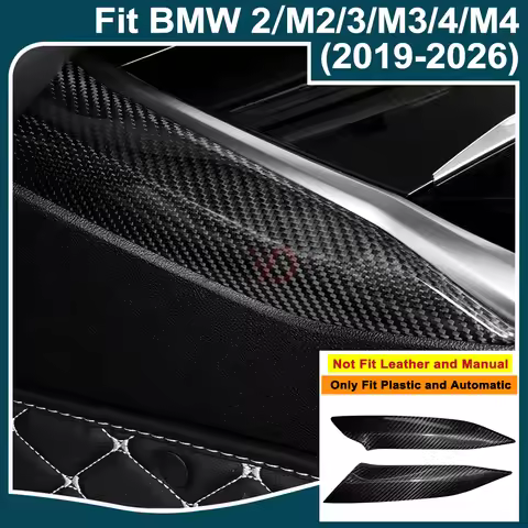 For BMW LCI 2 3 4 Series G20 G21 G22 G42 G80 G81 M3 G82 G83 M4 G87 M2 LHD RHD Real Carbon Fiber Cent