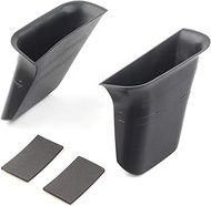 YAVILI 2Pcs Car Front Door Handle Armrest Storage Box Tray Bin Kit, for Land Cruiser, for Prado FJ12