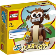 Lego Holiday & Event 40417 - Year of the Ox - Bộ xếp hình Lego Năm con trâu