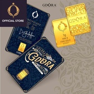 GDORA Gold Bar Vintage 1.00gram 999.9