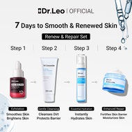 [New Launch]Dr.Leo 7x Ceramide 3 Pcs Skincare Set Skin Repair Soothing Facial Cleanser + Barrier Rec