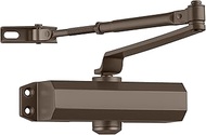 Standard Duty Adjustable Commercial Door Closer, Power Size #3, Automatic Closing and Latching, for