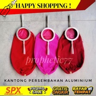 VIRAL Cheap Custom Large Velvet Zippered Church Collection Offering Bag for Sunday School Children R