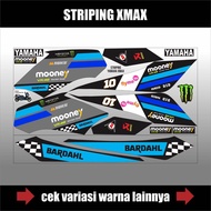Striping cutting Yamaha X-Max 250cc Stiker Decal X-Max Lis Bodi Skotlet Motor X Max