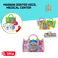 MAINAN KERANJANG DOKTER MS01 / MAINAN DOKTER KECIL MEDICAL CENTER / Mainan koper dokter