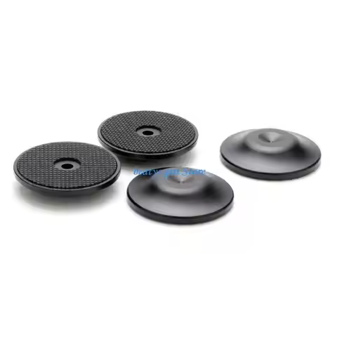 C7AB High Strength Aluminum Auditory Isolation Feet Pad for Home Theater Systems Speaker Isolation S