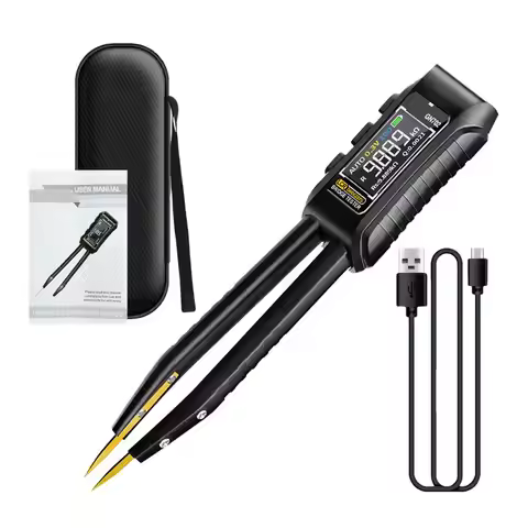 Smart Component Tester Auto SMD Digital Meter Tester High Accuracy Component Analyzer With Display C