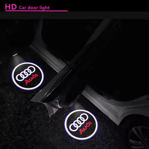 Led Car Logo Laser Welcome Door Light For Audi A4 B5 B6 B7B8 A1 A3 8V 8P 8L A6 C5 C6 C7 A5 A7 A8 Q3 
